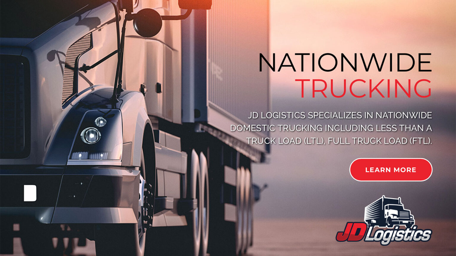 JD Logistics Request a Nationwide Trucking Quote